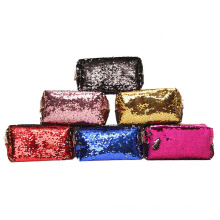 Reflective Popular Lady Pouch New Cosmetic Bags Waterproof High Quality Shinning Custom Cosmetic Bag